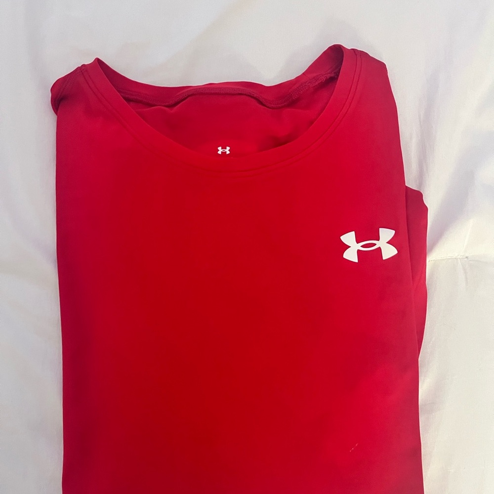 Under Armour Red Compression Shirt